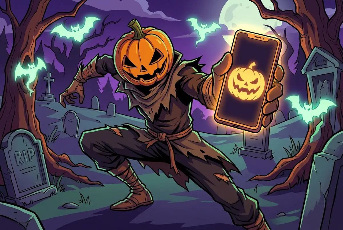 Halloween mobile app